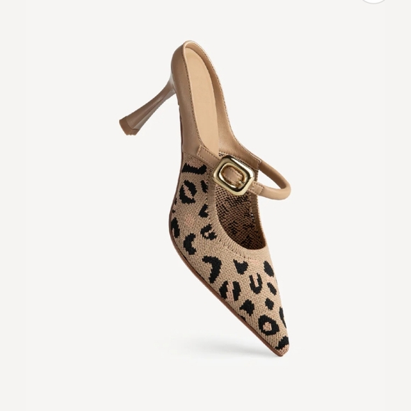 GraceLithe Pointed Toe Heeled Mule - Picture 4 of 7